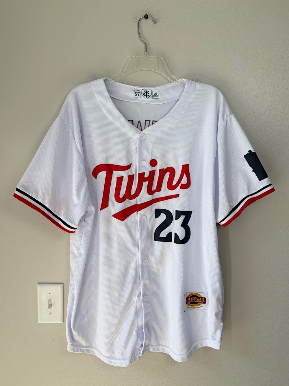 Cotopaxi Minnesota Twins MLB Royce Lewis #23 White Baseball Jersey Game Day